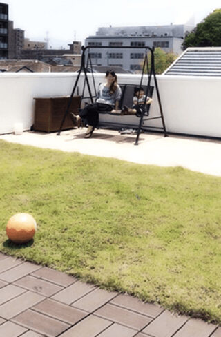 屋上庭園 - 施工事例 - エースホーム
