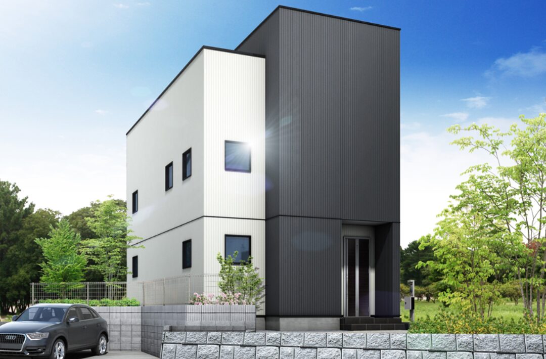 「屋上バルコニーのある家」（糟屋郡宇美町）