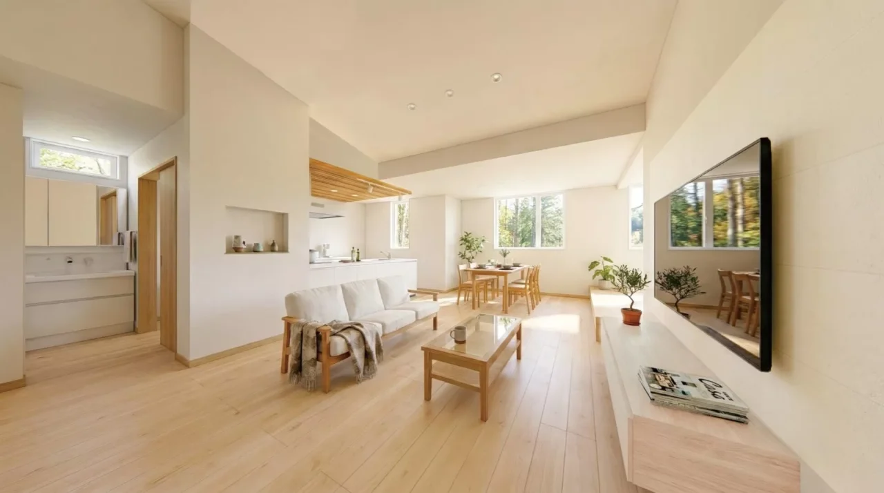 直方市殿町にて「1階主寝室・段上がり畳コーナー・家族のバックヤード動線も完備!2階リビングに仲間が集う♪狭小地のガレージハウス」の完成見学会【3/20-22】