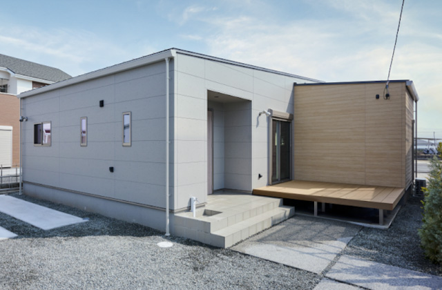 熊本市中島町モデルハウス「大容量の太陽光完備、電気代を気にせず暮らせる平屋の家」