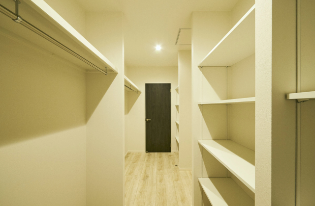 収納 - アリスト - 快適性にこだわった中二階のある猫と暮らす平屋