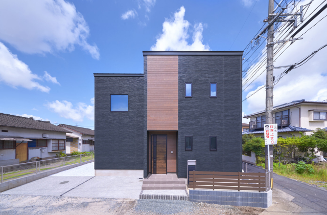 外観 - アリスト - ダークウッドで叶える大人モダンな2階建て