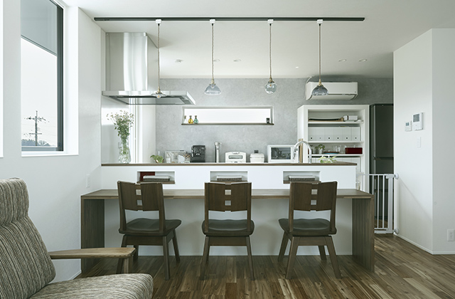 ダイニングキッチン - 施工事例 - バウハウス.