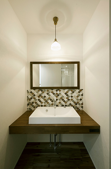 洗面所 - 施工事例 - バウハウス.