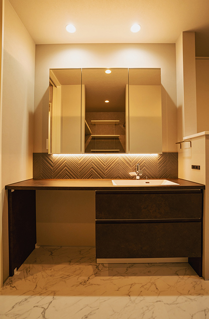 洗面所 - 施工事例 - ファンライフ