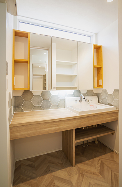 洗面所 - 施工事例 - ファンライフ