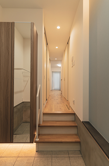 玄関ホール - 施工事例 - ファンライフ