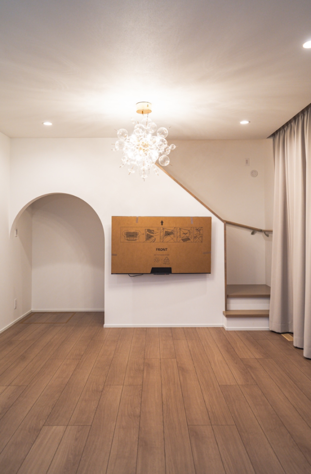 36坪に家族6人の快適を凝縮した収納上手で家事ラクな2階建て - ファンライフ - リビング