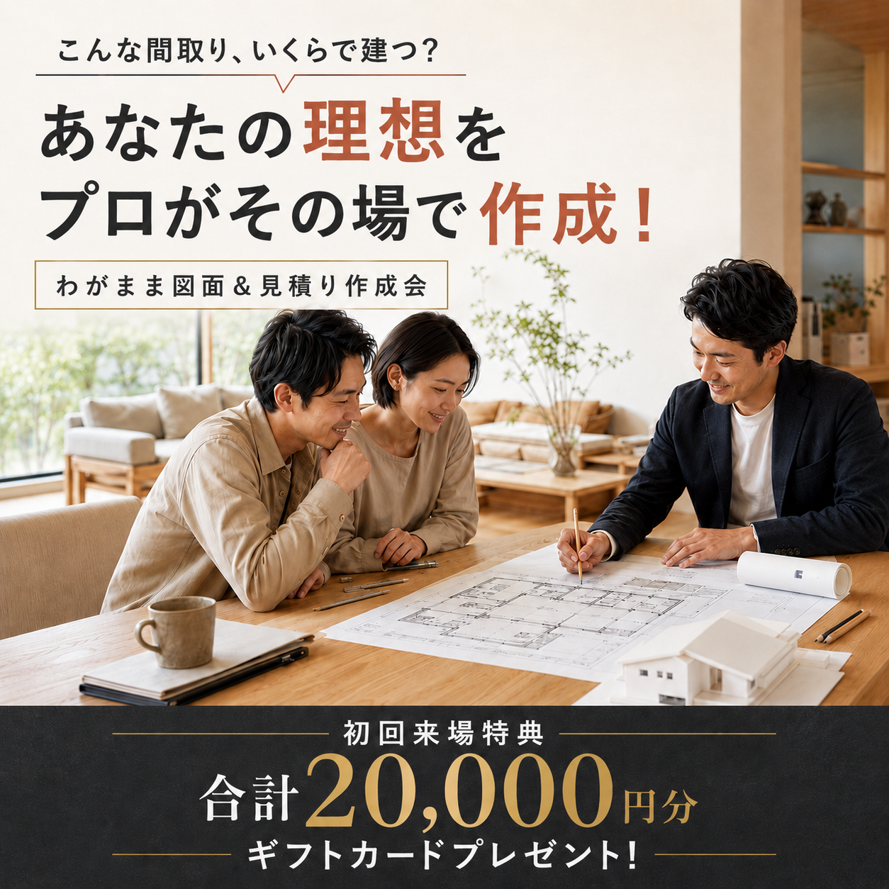 熊本市東区御領・八代市長田町にて「その場で図面作成会」を開催【9/5-10/4】
