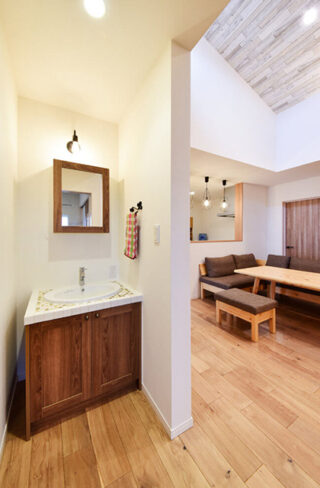 洗面所 - 施工事例 - リブワーク