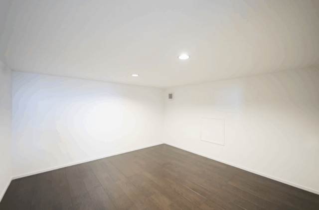 重厚感のあるブラック外壁と片流れ屋根が際立つモダンな佇まいの平屋 - タカスギ - 屋根裏