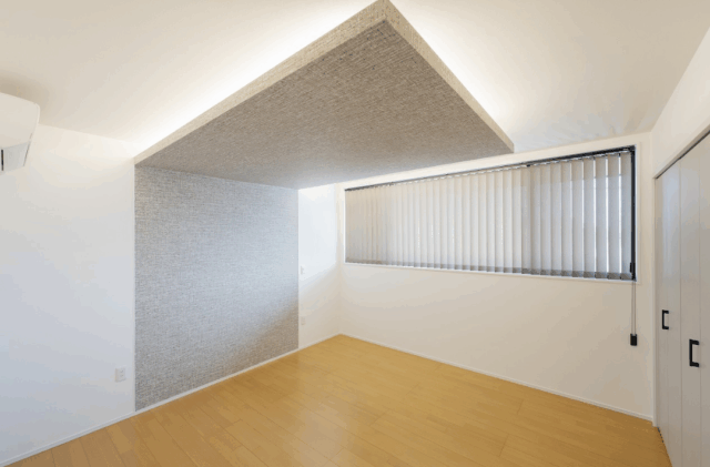 開放的×機能的を叶えた黒とグレーのモダンスタイルの2階建て - タカスギ - 洋室1