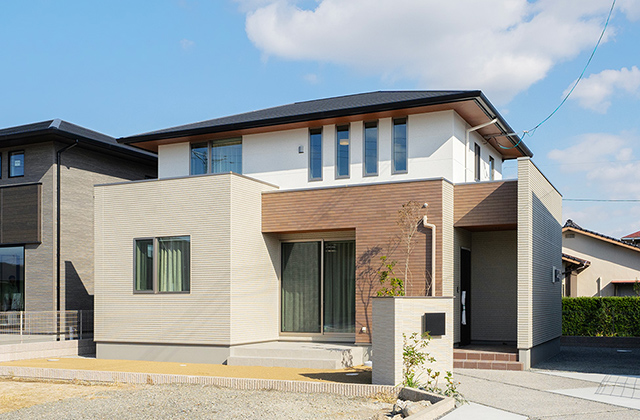 陽だまりに包まれた収納充実のナチュラルモダンな2階建て - タカスギ