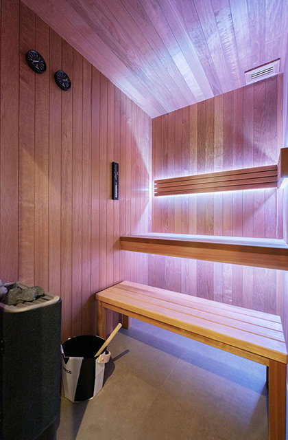 サウナ - KAB住宅展示場「地震に強い免震工法のサウナ付き二世帯住宅」(熊本市) - タカスギ