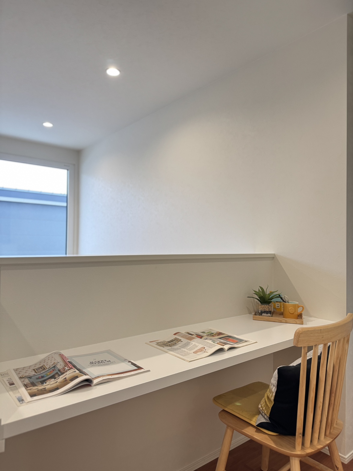仕事や勉強スペースに - 新名爪2階建てモデルハウス「有名建築士デザインの高性能規格住宅」(宮崎市新名爪)