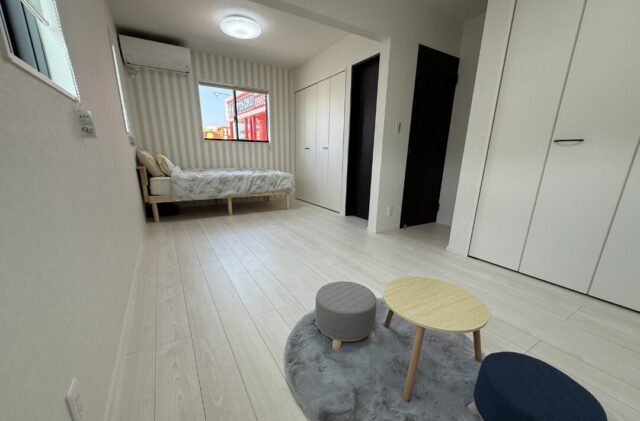 吉村町平屋モデルハウス「あたたかみのあるモダン×シンプルな平屋」(宮崎市) - デイジャストハウス - こども部屋