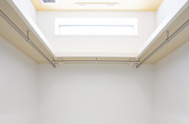 収納 - 家庭用エアコン1台での全館空調を叶えた快適温度の平屋 - デザインハウス宮崎