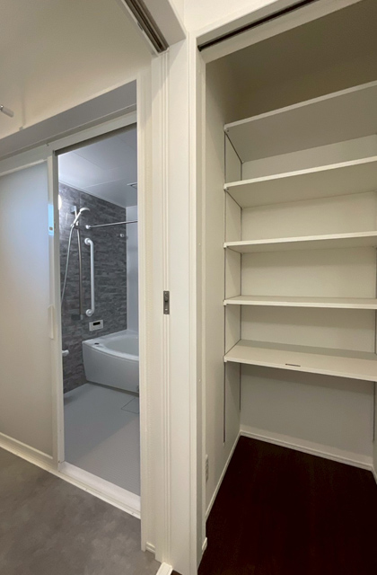 脱衣スペース - 施工事例 - デザインハウス宮崎