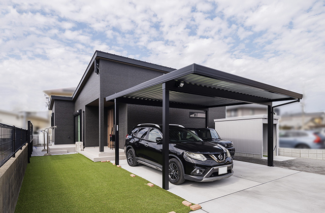 こだわりファミリークローゼットに大満足のコンパクト平屋