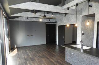 ブラックの重厚な外観とグレーでまとめたスタイリッシュな大人モダン平屋 - 向洋ハウジング - LDK