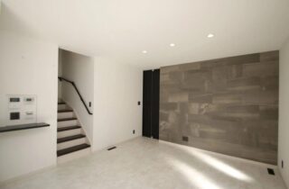 ホテルライク×モダンに優れた収納と動線を備えた2階建て - 向洋ハウジング - リビング