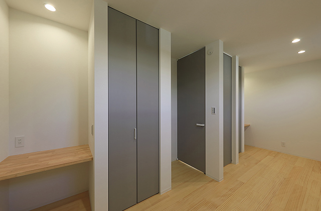 子ども部屋 - 施工事例 - 森建築
