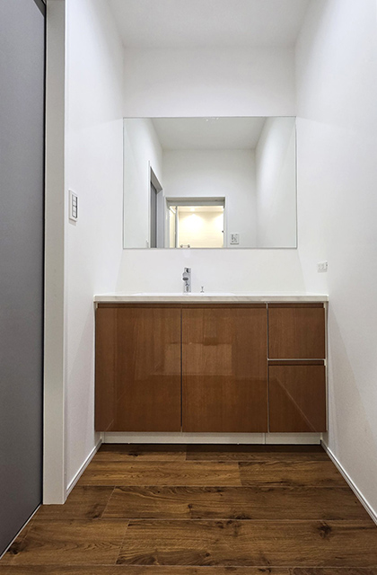 洗面所 - 施工事例 - 日大建築