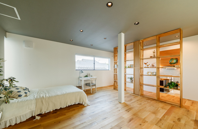 寝室 - 高気密・高断熱の心地いい2階建て - ニシヤマホーム