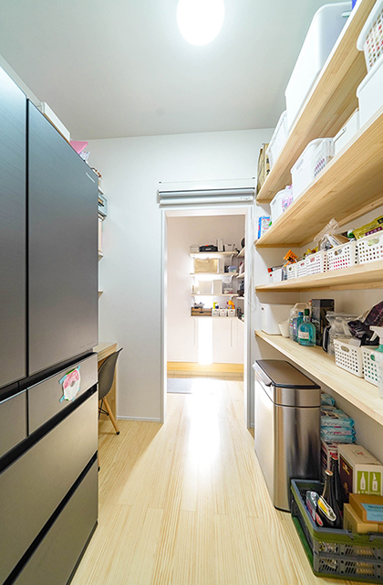 パントリー - 施工事例 - トータルハウジング