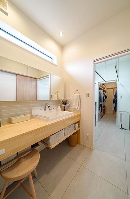 洗面所 - 施工事例 - トータルハウジング