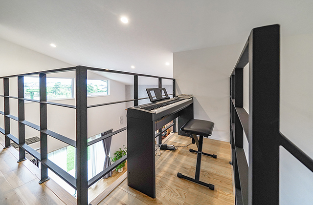 ピアノスペース - 施工事例 - トータルハウジング