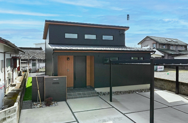 意匠美と高性能を兼ね備えたGX志向型コンパクトハウス