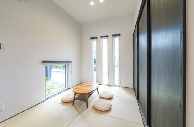 太郎坊町 平屋 モデルハウス「スキップフロアのある動線を重視した平屋」(都城市) - トータルハウジング - 和室