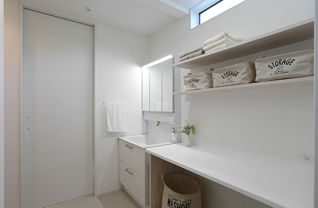 ランドリー - 施工事例 - 空感考房CO.CO