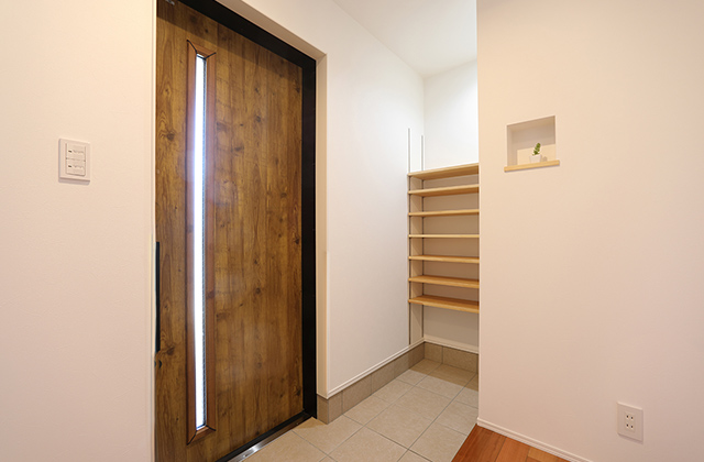 玄関 - 施工事例 - 空感考房CO.CO