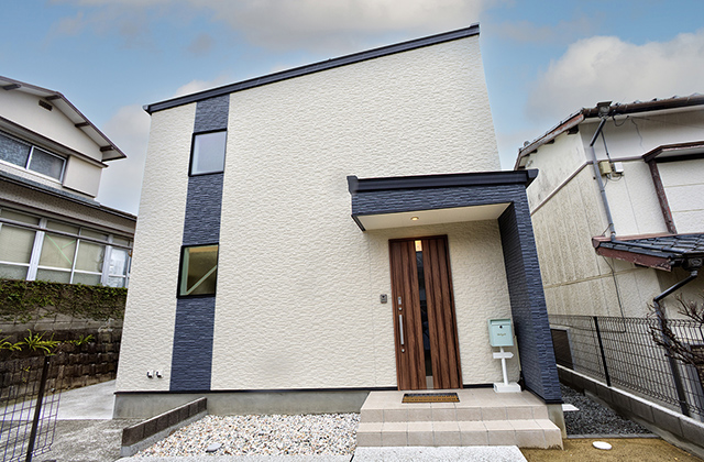 パステルカラーが彩る白×青の北欧スタイルの家 - 空感考房CO.CO