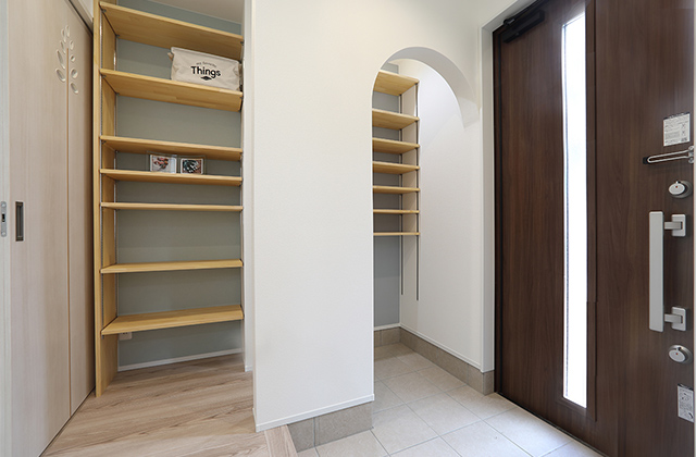 玄関土間 - 施工事例 - 空感考房CO.CO