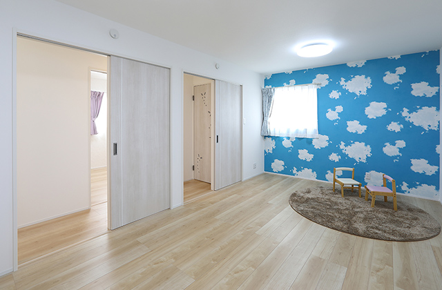 子ども部屋 - 施工事例 - 空感考房CO.CO