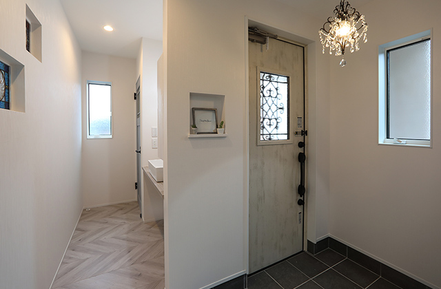 玄関ホール - 施工事例 - 空感考房CO.CO