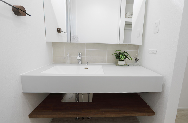 洗面所 - 施工事例 - 空感考房CO.CO