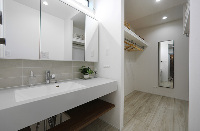 洗面所・収納 - 施工事例 - 空感考房CO.CO