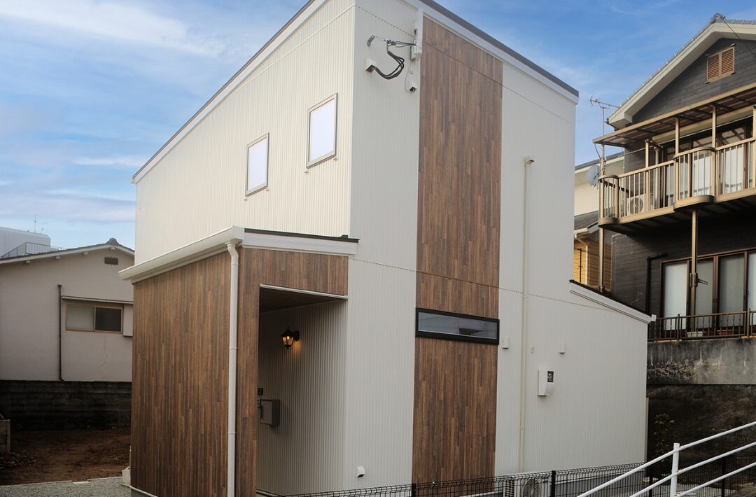 コンパクトな29坪に4LDKを叶えた 収納充実の爽やかなシンプルハウス - 空感考房CO.CO - 外観