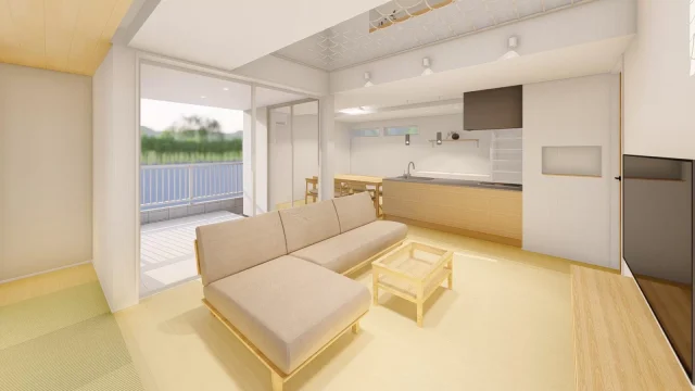 長崎市ダイヤランドにて「屋根付きコートデッキ・趣味を楽しむヌック・吹き抜けアスレチックネット完備！フレキシブルに住まう36坪2階建て」の完成見学会【9/13-15】