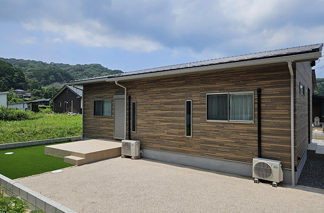 新築平屋 西彼町平山郷 3LDK「広々デッキスペースのある上質モダン平屋」(西海市) - 大成住宅