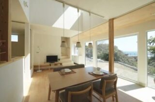 LDK - 美しい景観が暮らしに溶け込む土間のあるデザイン住宅 - ベネッツ