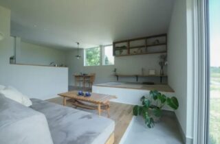 無機質×ナチュラルが融合したゆとりある20坪コンパクト平屋 - ベネッツ - LDK