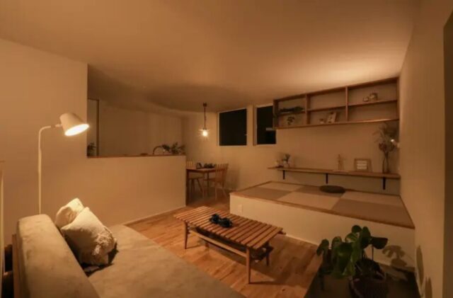 無機質×ナチュラルが融合したゆとりある20坪コンパクト平屋 - ベネッツ - LDK