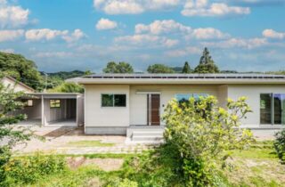 外観 - 大園建設 - 丁寧な暮らしを叶える緑に包まれている二世帯住宅