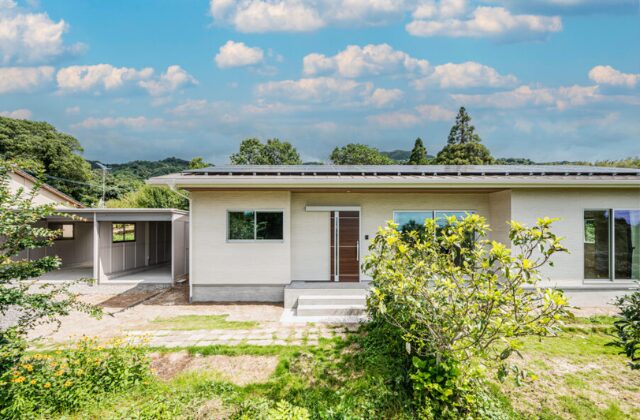 外観 - 大園建設 - 丁寧な暮らしを叶える緑に包まれている二世帯住宅