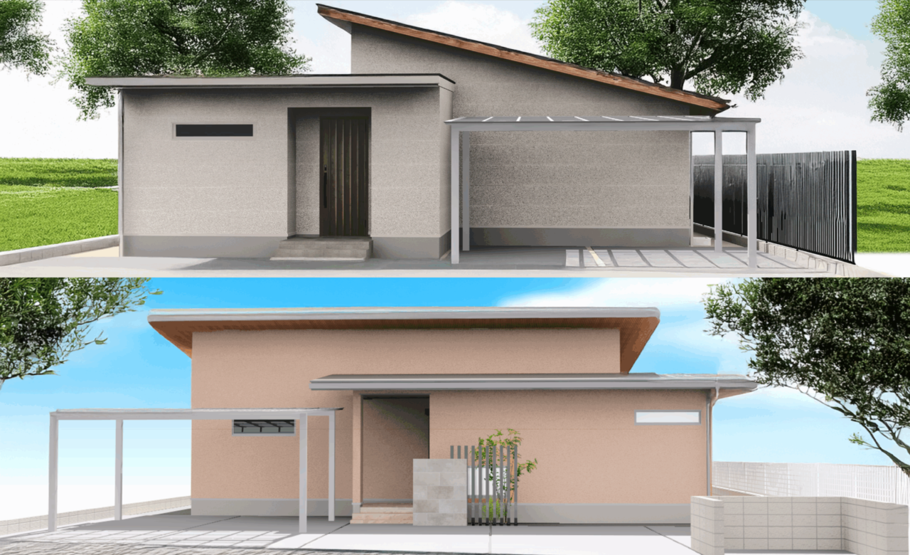 神埼市千代田町にて平屋2棟の同時完成見学会を開催【11/1-3】